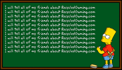 Bart Simpson Chalkboard