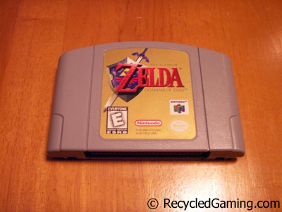 N64 Zelda Grey Cartridge