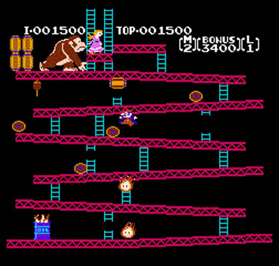 Donkey Kong Game Play