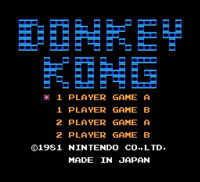 Nintendo Donkey Kong