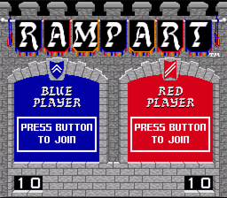 SNES Rampart