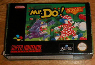SNES Mr. Do! Box